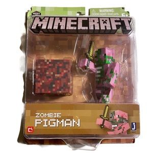 Toys Minecraft Action Figure 3 Comic Zombie Pigman Poshmark